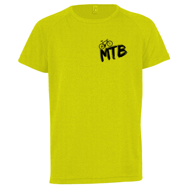 Dětské funkční tričko  s potiskem Mountain Biker Kids